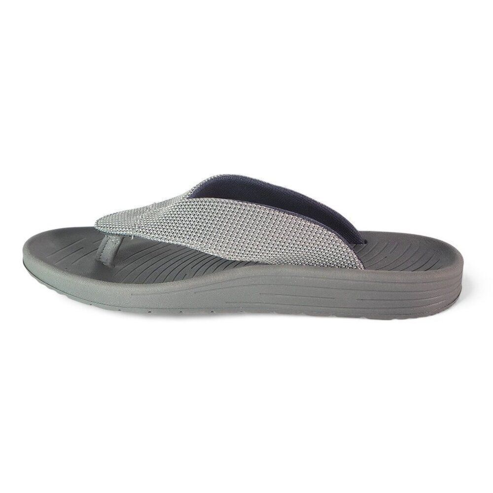 Hey Dude Milo Slip-on Thong Sandals Grey 40125-030 Men's 9 Women's 11 - Picture 6 of 10